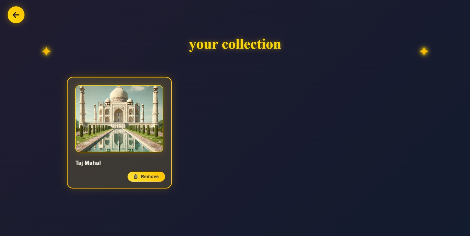 Smart itinerary planning interface